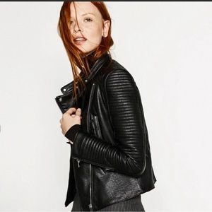 #zara #fauxleather #moto #biker #jacket